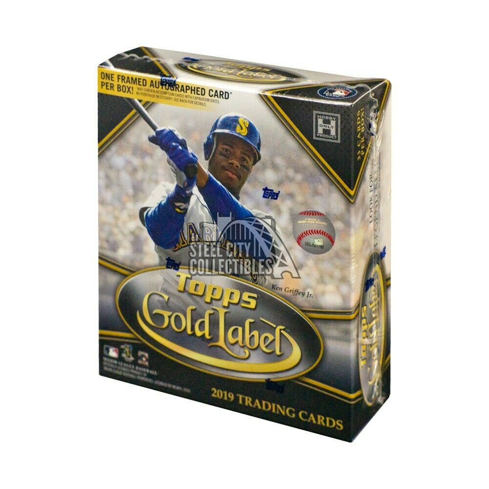 2019 Topps Gold Label Baseball Hobby Box